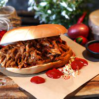 Bbq pulled chicken sandwich