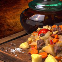 Beef and vegetable casserole