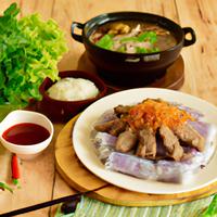 Beef rice noodle roll