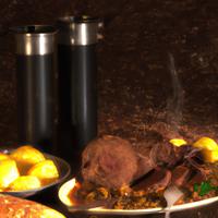 Beef tenderloin oven-baked