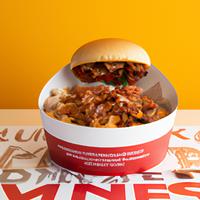 Bettys burgers chicken and bacon bowl