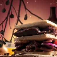 Biltong sandwich