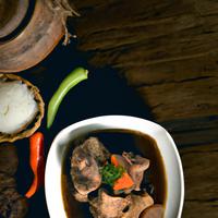 Black pepper pork soup