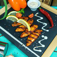 Blackened chicken strips