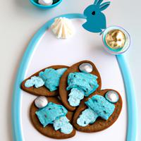 Blue bunny cookies and cream