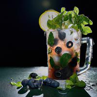 Blueberry mojito