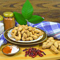 Boiled cajun peanuts