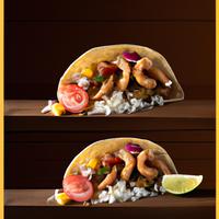 Boom boom shrimp taco