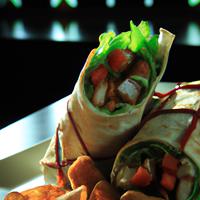 Boulder tap house crispy chicken wrap