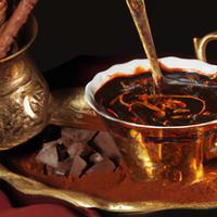 Brass tacks chocolate mocha hot coffee