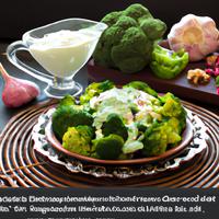 Broccoli salad with yogurt dressing