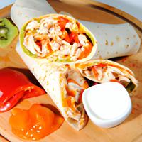 California turkey wrap