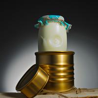 Canned milk