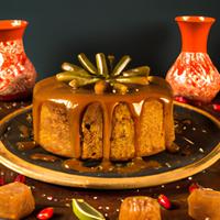 Caramel mudcake