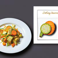 Carrot and zucchini stir-fry