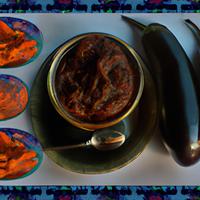 Carrot eggplant chutney