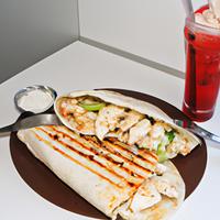 Cava greek chicken pita