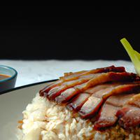 Charsiew rice