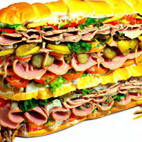 Cheba hut large sandwich