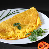 Cheddar omelet