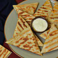 Cheddar quesadilla