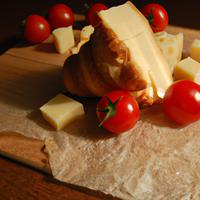 Cheese tomatoe croissant gluten free