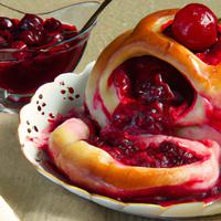 Cherry bun