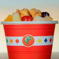 Chick fil a medium fruit cup
