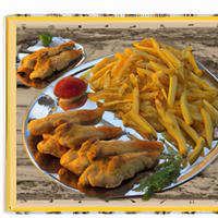 Chick filet strips four