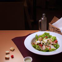 Chickean ceaser salad