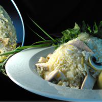 Chicken and orzo salad