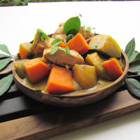 Chicken and sweet potato curry