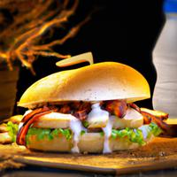 Chicken bacon ranch sandwich