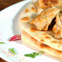 Chicken flat bread