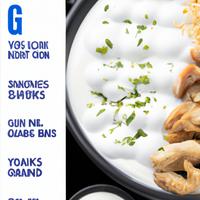 Chicken gyro bowl from nick the greek with no dressing and spicy yogurt
