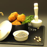 Chicken korean falafel