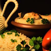 Chicken n rice pepes