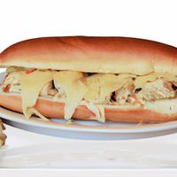 Chicken philly cheese sandwich