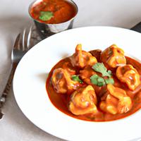 Chicken schezwan dumplings