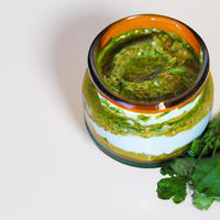 Chimichurri cream