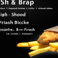 Chip shop fish and chips
