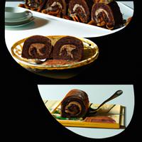 Chocolate cake roll