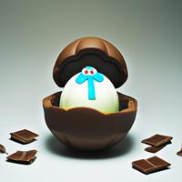 Chocolate kinder joy