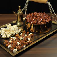 Cikolata popcorn tuzlu karamelli