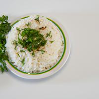 Cilantro white rice