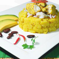 Codfish with ackee