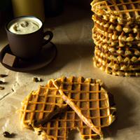 Coffee waffles