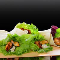 Cpk  lettuce chicken wraps