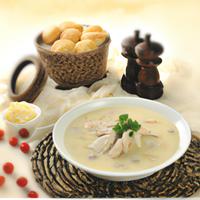 Cream chicken rice soup