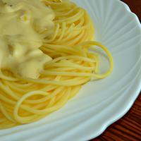 Creamed spaghetti